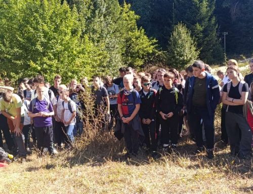 Prva planinarska tura učenika VII razreda